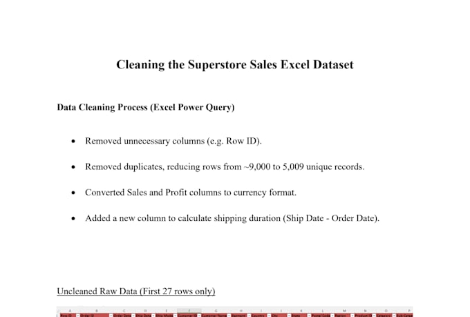 clean, organize, and prepare your data for analysis